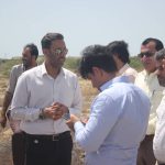 بازدید و پیگیری  از روند آماده سازی پروژه نهضت مسکن ملی شهر بندرسیریک