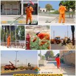 گوشه ای از فعالیت های روزانه واحد خدمات شهری شهرداری بندرسیریک به روایت تصویر خرداد ماه ۱۴۰۴